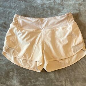 Lululemon athletic shorts white size small
